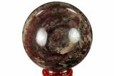 Polished Garnetite (Garnet) Sphere - Madagascar #132117-1